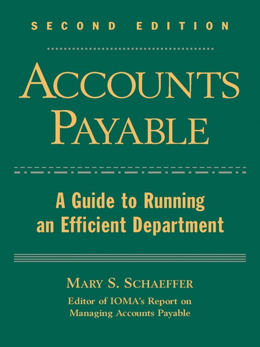 Cover image for Accounts Payable